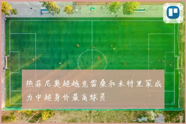 热菲尼奥超越克雷桑和米特里策成为中超身价最高球员