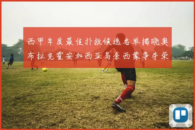 西甲年度最佳扑救候选名单揭晓奥布拉克霍安加西亚乌奈西蒙争夺荣誉